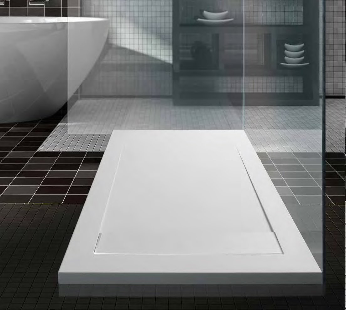 PLATO DUCHA 70 X 101-110 (H: 3 CM) SIDE COLOR ESTÁNDAR (TEXTURAS PIEDRA Y LISO) - IBS